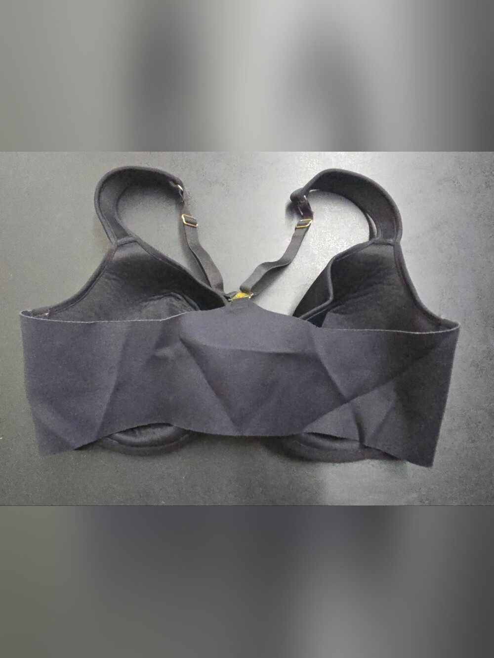ThirdLove Black Wide-Back Support Bra with Adjustable Straps